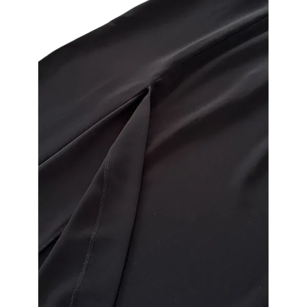 Amanda Uprichard Cherri Gown Black Strapless Maxi Dress Slit Revolve Large - Image 5