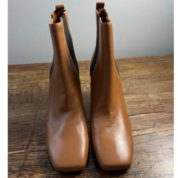Calvin Klein Cassis Leather Ankle Chelsea Boots size 6.5 - Image 2