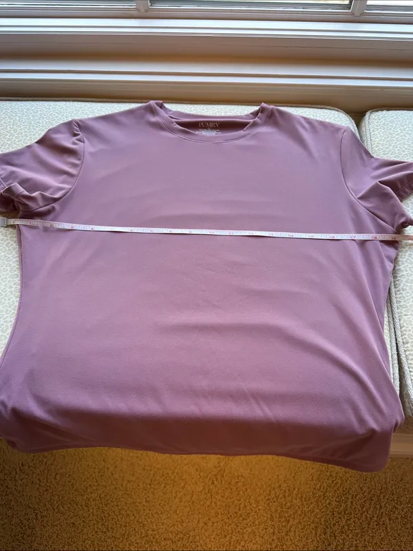 NWOT PUMIEY Crop Short-Sleeve Performance Top in Ormosia Size 2XL - Image 6