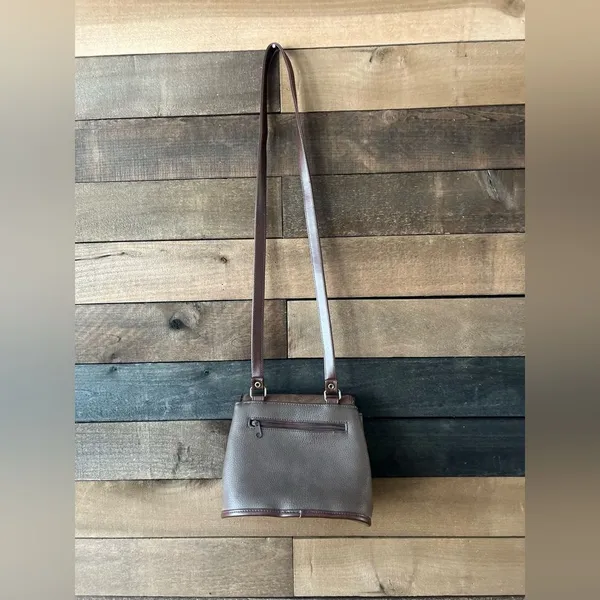 American-vintage Women's Brown and Burgundy Bag - Image 10