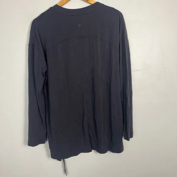 Lululemon Side Cinch Long Sleeve Crew SIZE medium READ - Image 4