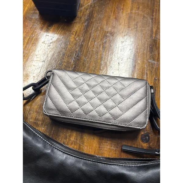 Simply Vera Vera‎ Wang Black Shoulder Bag And Wallet - Image 8