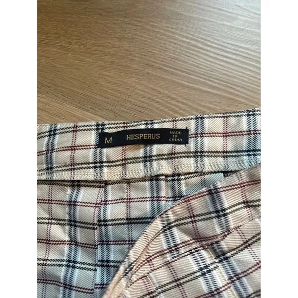 Plaid Pleated Mini Skirt - Image 3