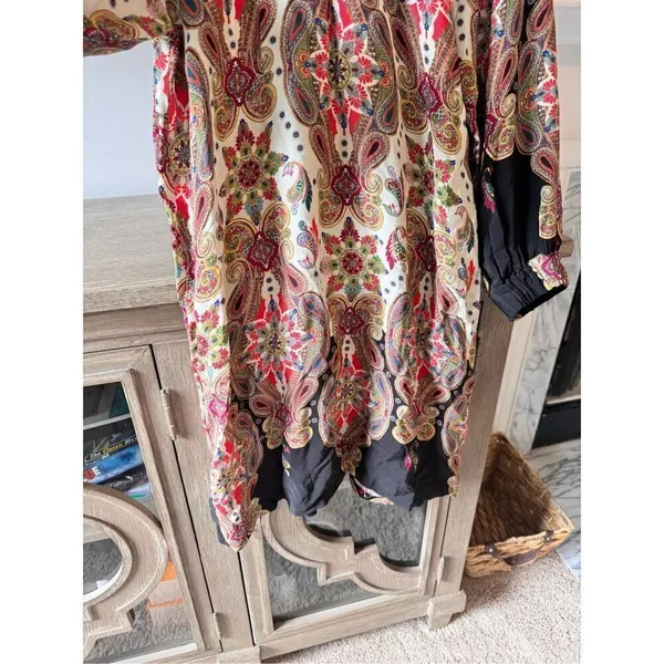 Uncle Frank Jewel Medallion Dress Size‎ Small/ Medium - Image 3