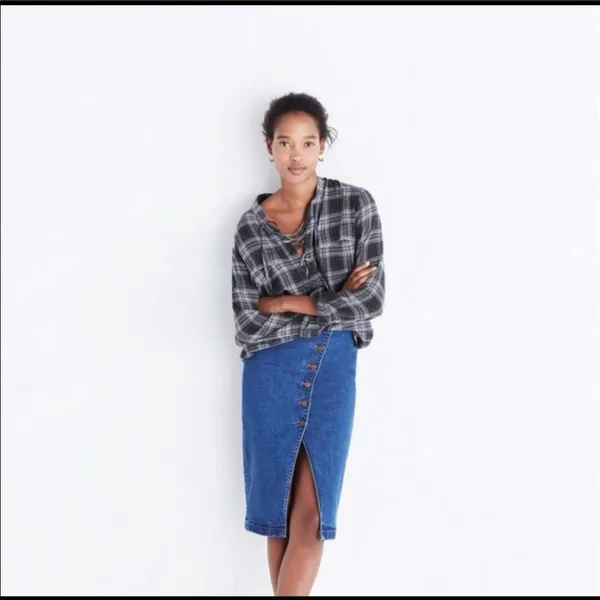 Madewell lace up flannel - Image 6