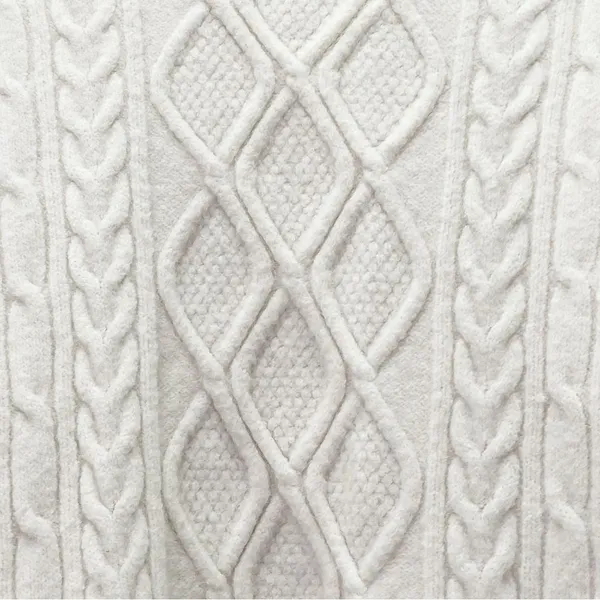 Aelfric Eden Cream Cable Knit 90s Fisherman Sweater Size XS Rory Gilmore Style - Image 4