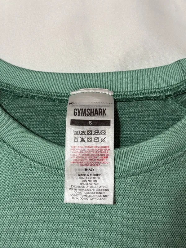 Gymshark Long Sleeve Crop Top Adapt - Image 3