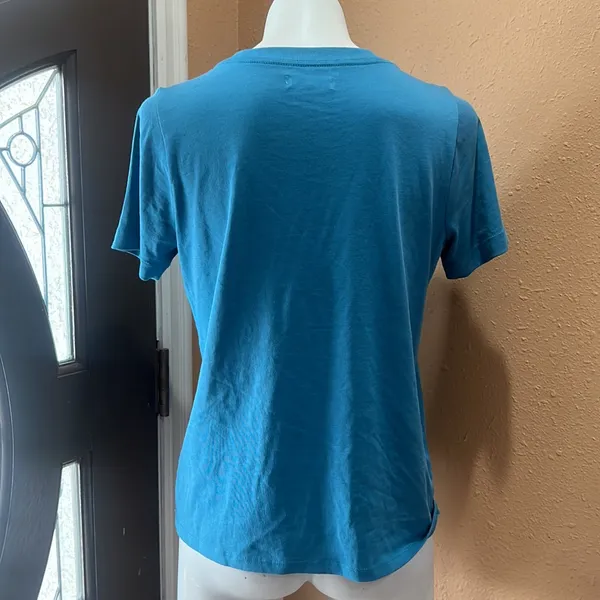 Madewell blue short sleeve t-shirt - Image 5