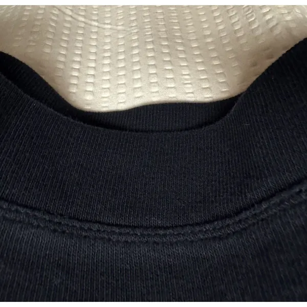 Lauren Ralph Lauren Women's 1X Deep Navy‎ Ribbed Collar Long Sleeve Snap Sweater - Image 7