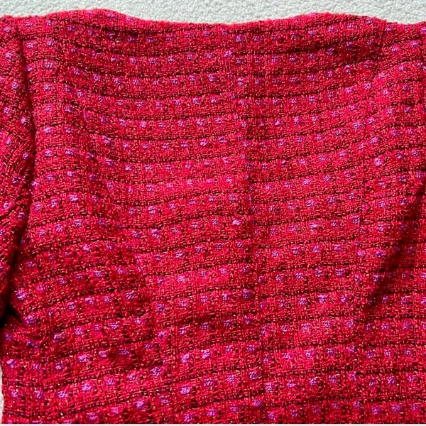 NWOT tweed red dress small 4 - Image 2