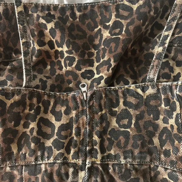 mini zara cheetah dress print xs - Image 3