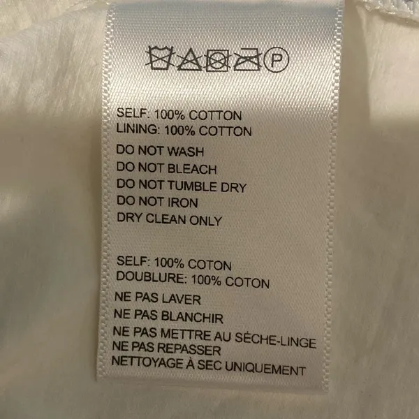 Urban Outfitters NWT apron style white cotton tank top. Size medium. - Image 6