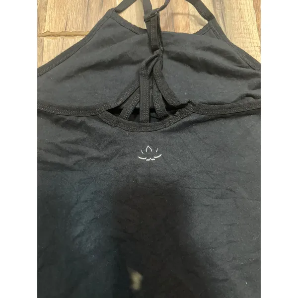Beyond Yoga x Equinox Womens Black Strappy High Neck Shelf Bra Tank Top Size M - Image 3