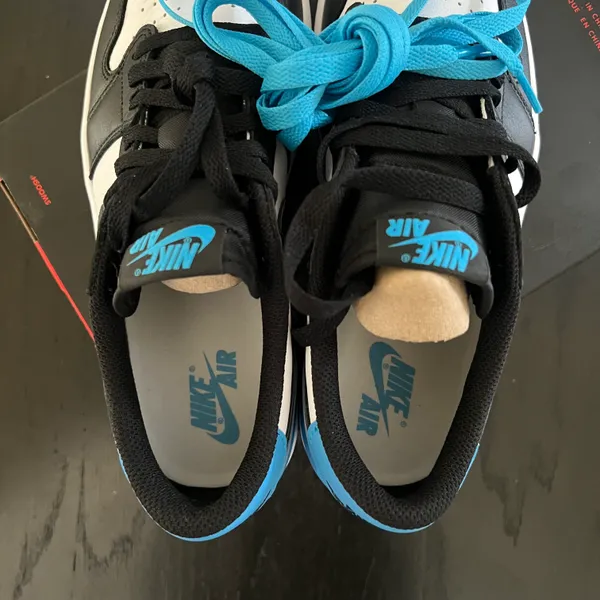 Nike New Air Jordan 1 Retro Low OG Dark Powder Blue - Image 9