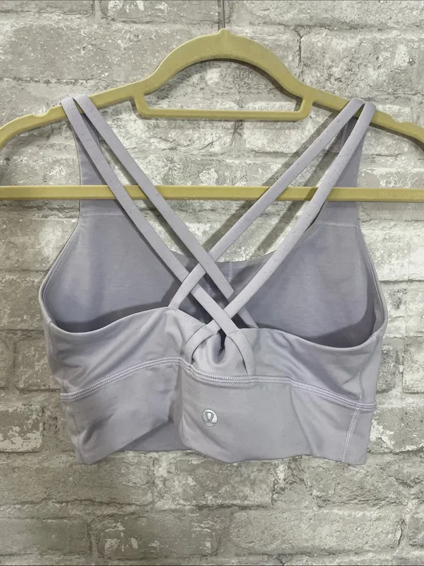 Lululemon Energy Bra *Long Line Sheer Lilac - Image 2
