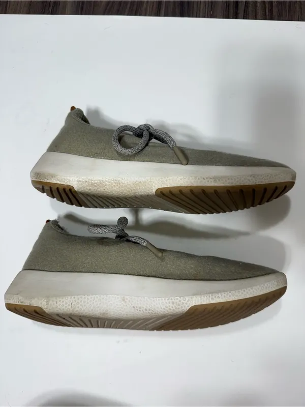 Allbirds Women's Wool Runner Mizzles Sneakers Cardamom Cream Sole Size 9 - Image 10