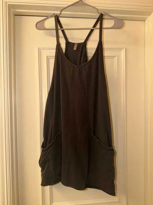 Free People Hot Shot Mini Dress Black M - Image 2