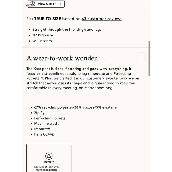 J.Crew Petite Kate straight-leg pant in four-season stretch - Image 3