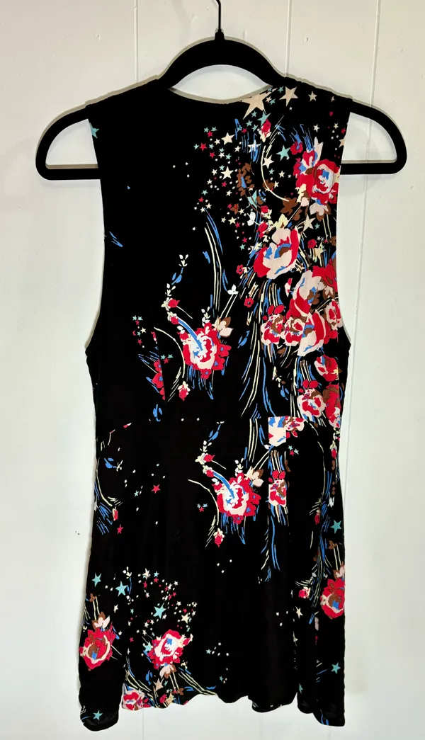 Free People Floral Wrap Top - Image 2