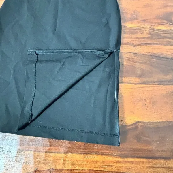 Club Monaco Women's Black‎ Pencil Skirt Size 0 Knee Length Workwear - Image 2