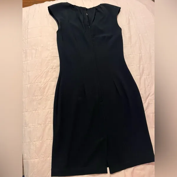 H&M black size 6 pencil dress (dry cleaning needed) - Image 2