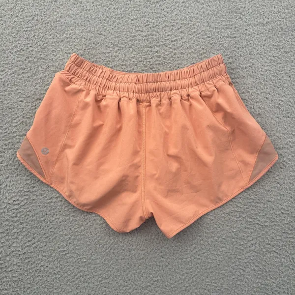 Lululemon Hotty Hot Short Low Rise 2.5" Pink Savannah Athletic Women's 6 - Image 3