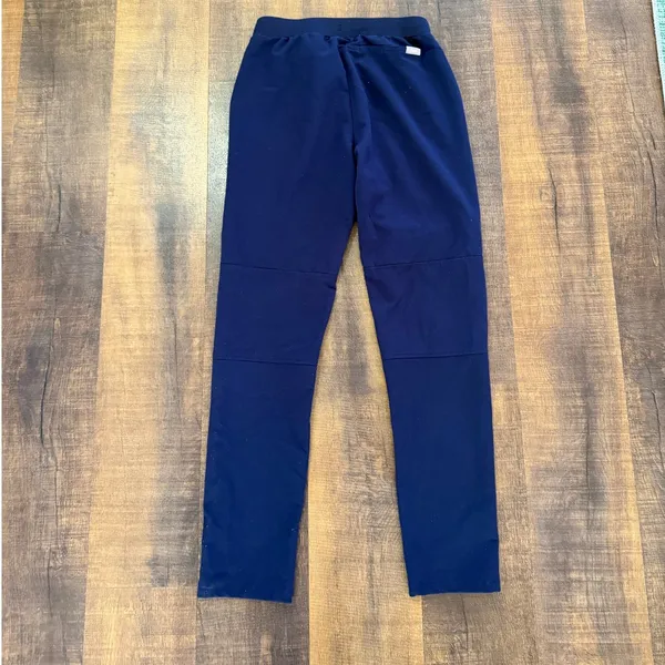FIGS Yola Straight Leg Scrub Pants Navy Blue Drawstring Size XS - Image 3