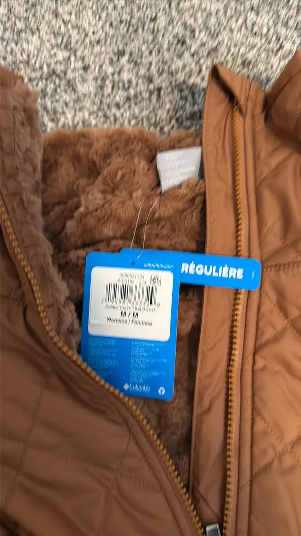 Columbia women’s copper crest mid vest M - Image 2