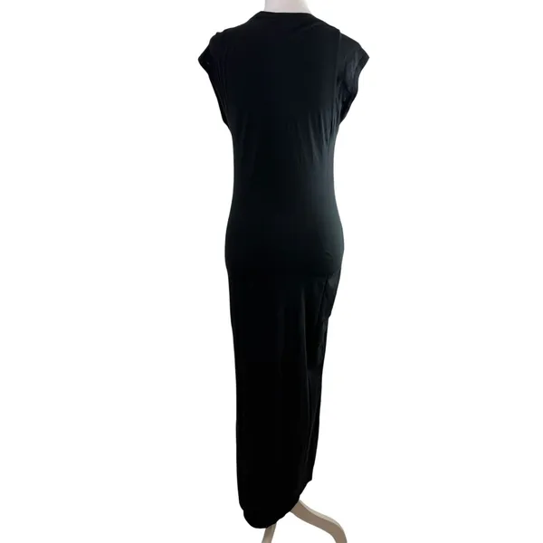 NWT FRAME Black Cotton Dress Size S Small - Image 3