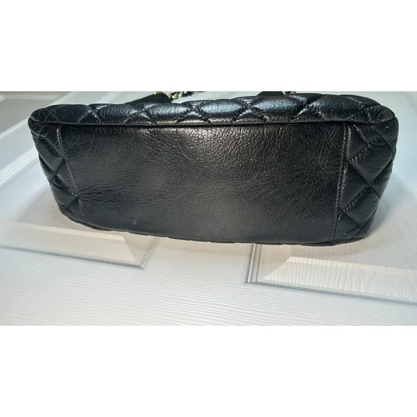 Kate Spade Gold Coast‎ Janica Black Quilted Leather Chain Hobo Shoulder Bag - Image 5