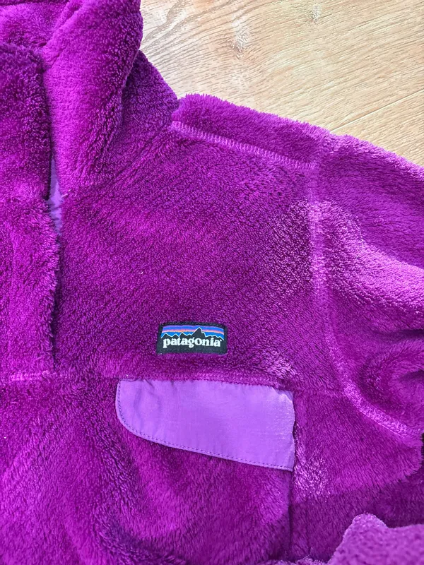 Patagonia Purple Fleece Pullover - Image 3