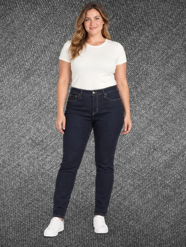 NWT Levi’s 710 Super Skinny Dark Wash Jeans W32 L30 - Image 2