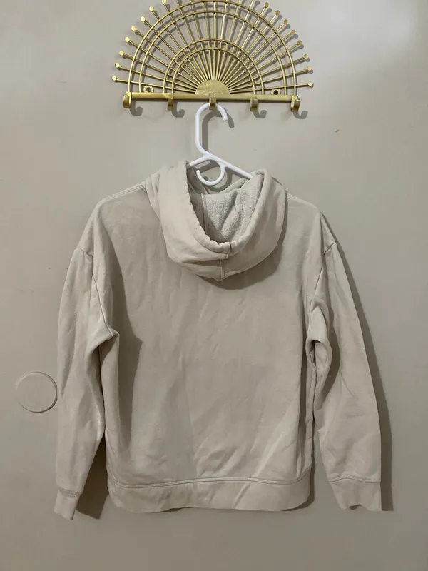 Reebok Women’s Off-White Hoodie - Image 2