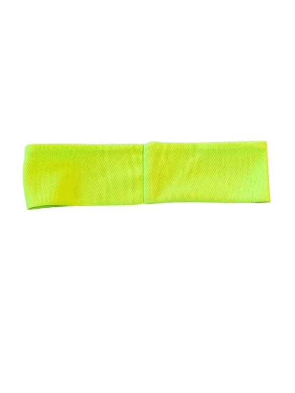 Anaheim Family YMCA Neon Yellow Fitness Headband - Image 2
