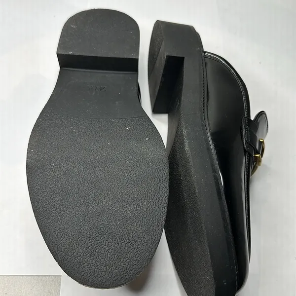 Zara Buckle Loafer Mules - Image 6