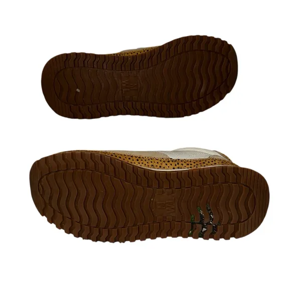 Madewell‎ Kickoff Sneaker Olive Grove Multi Unisex W: 9.5/M: 8 Spotted Calf Hair - Image 6