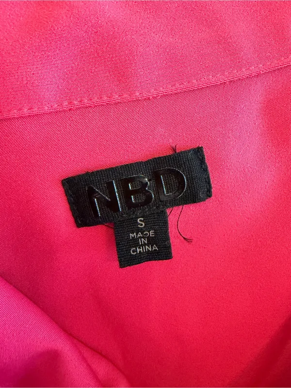Hot Pink NBD Jaiden Midi Dress Size S - Image 5