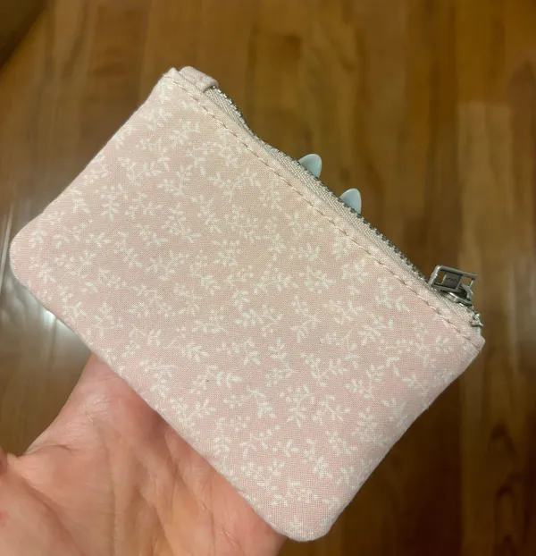 NWOT John Galt Pink Floral Coin Purse - Image 2