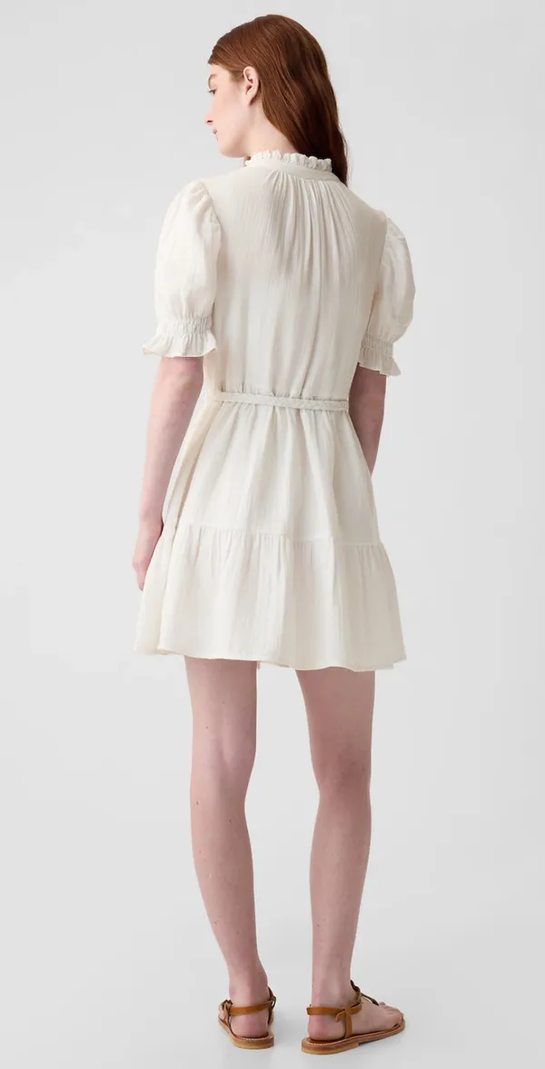 Crinkle Gauze Dress - Image 2