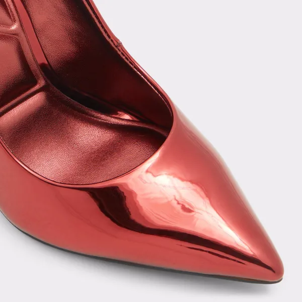 ALDO Women's Pump Heel in Metallic Red - Image 7