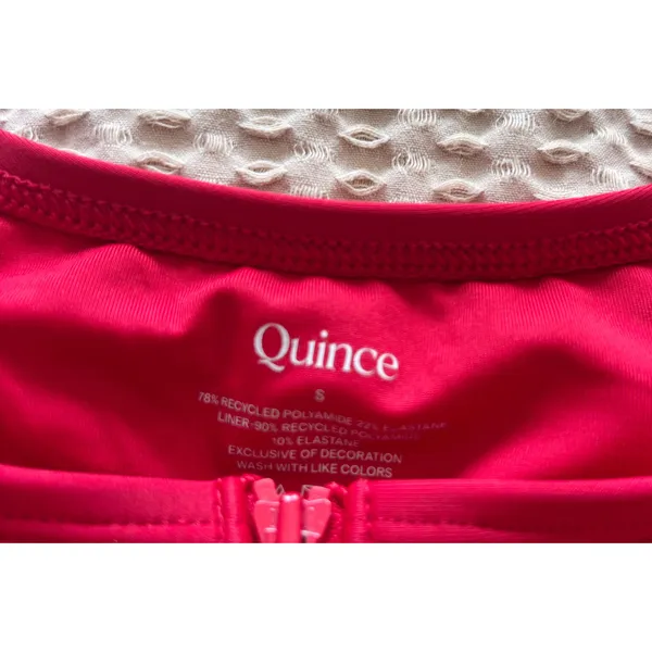 Quince Italian zip front one piece swimsuit - Image 5