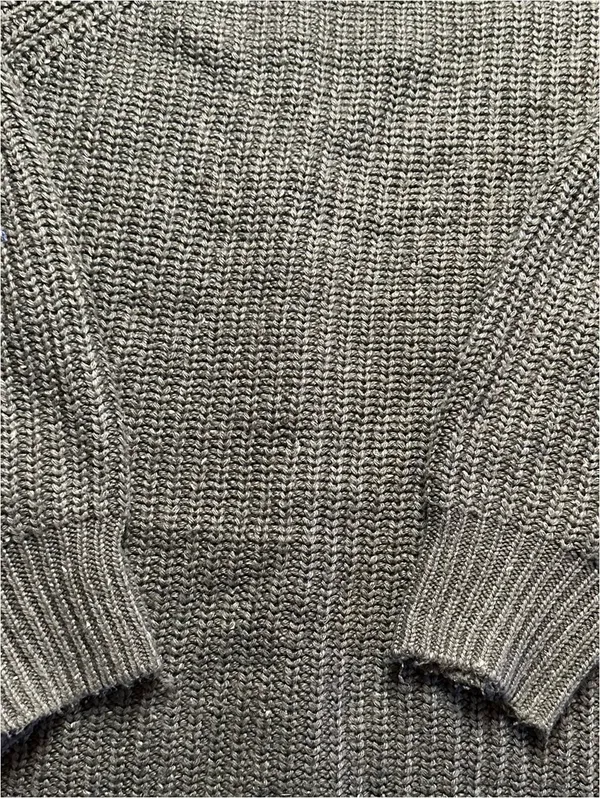 Universal Threads Cozy Olive Green Chunky Knit Cardigan, Size Small - Image 13