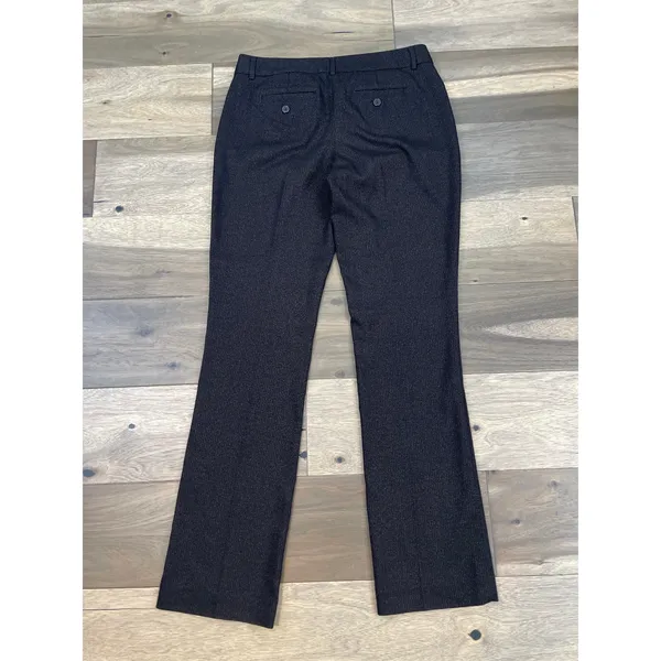 Express Brown Metallic Thread Pants Size 4 Slim Modern Fit - Image 12