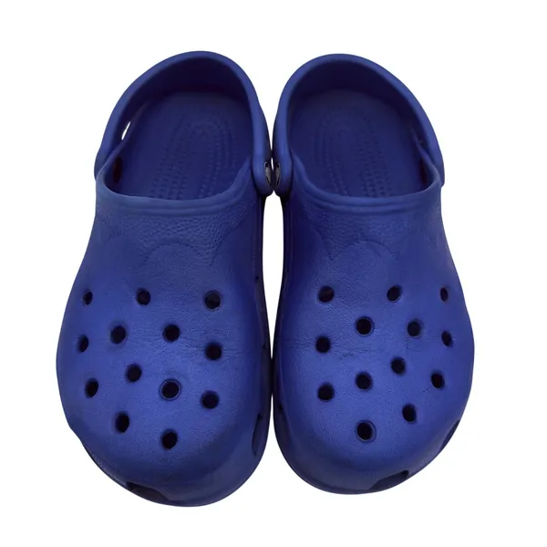 Crocs Blue Classic Clogs Shoes Size Women's 8-9 Men's 6-7 - Image 4