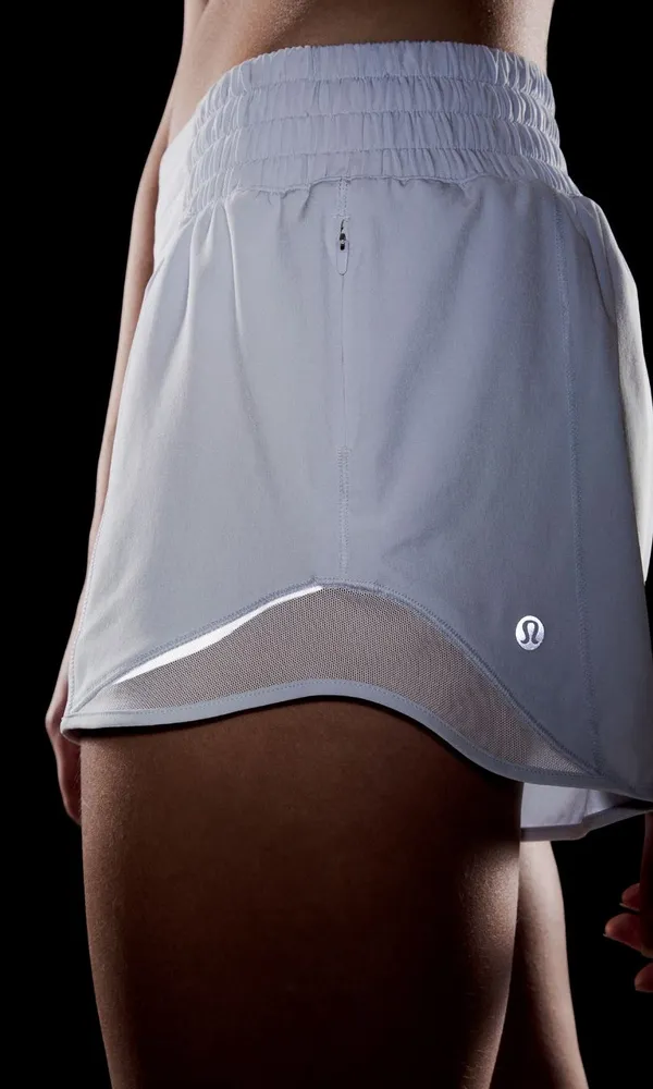 Lululemon Hotty Hot High-Rise Lined Shorts 4" (Lavender Dew Color) - Image 2