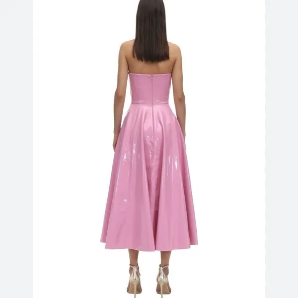 NWOT ALex Perry Powell vinyl dress - Image 4