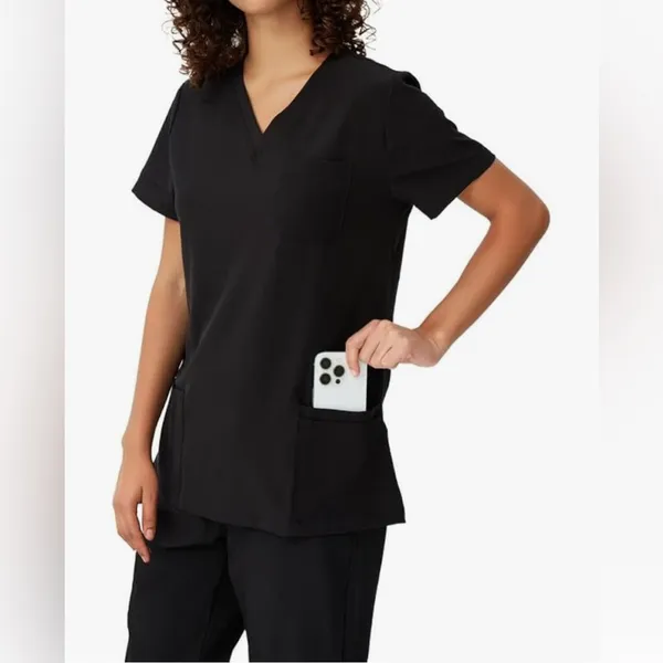 Women's Black Jogger Pants - Image 4