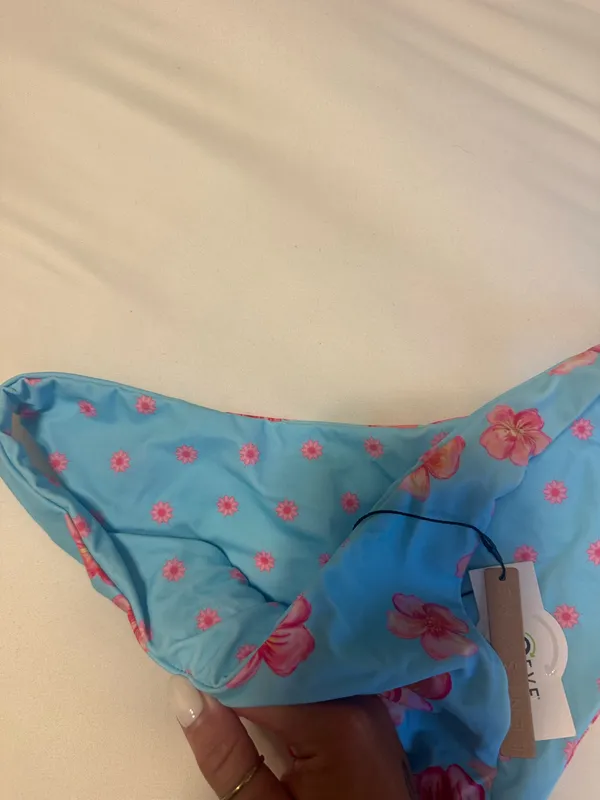 Leni Swim Reversible Bikini Bottom Blue Size L - Image 2