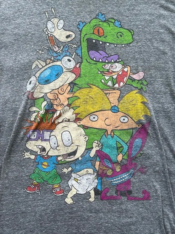 nickelodeon heather gray graphic tee - Image 2