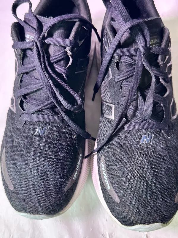 New Balance Black and Light Blue Women's Running Sneakers - Image 7